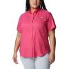 imageColumbia Womens PFG Tamiami II Short Sleeve ShirtUltra Pink