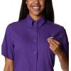 imageColumbia Womens PFG Tamiami II Short Sleeve ShirtVivid Purple
