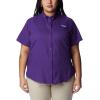 imageColumbia Womens PFG Tamiami II Short Sleeve ShirtVivid Purple