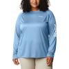 imageColumbia Womens PFG Tidal Tee II Long SleeveAgateSatin Pink Logo