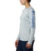 imageColumbia Womens PFG Tidal Tee II Long SleeveAgateSatin Pink Logo