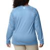 imageColumbia Womens PFG Tidal Tee II Long SleeveAgateSatin Pink Logo
