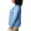 imageColumbia Womens PFG Tidal Tee II Long SleeveAgateSatin Pink Logo