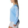 imageColumbia Womens PFG Tidal Tee II Long SleeveAgateSatin Pink Logo