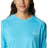 imageColumbia Womens PFG Tidal Tee II Long SleeveAtollWhite Logo