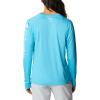 imageColumbia Womens PFG Tidal Tee II Long SleeveAtollWhite Logo