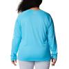 imageColumbia Womens PFG Tidal Tee II Long SleeveAtollWhite Logo