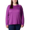 imageColumbia Womens PFG Tidal Tee II Long SleeveBerry JamFairytale Logo