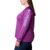 imageColumbia Womens PFG Tidal Tee II Long SleeveBerry JamFairytale Logo