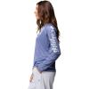 imageColumbia Womens PFG Tidal Tee II Long SleeveBluebell HeatherWhite Logo