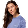 imageColumbia Womens PFG Tidal Tee II Long SleeveBluebell HeatherWhite Logo