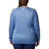 imageColumbia Womens PFG Tidal Tee II Long SleeveBluestoneWhite Logo