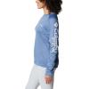 imageColumbia Womens PFG Tidal Tee II Long SleeveBright LavenderWhite Logo