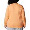 imageColumbia Womens PFG Tidal Tee II Long SleeveBright Nectar  Mint Cay Logo