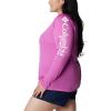 imageColumbia Womens PFG Tidal Tee II Long SleeveBright NectarCarbon Logo