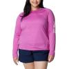 imageColumbia Womens PFG Tidal Tee II Long SleeveBright NectarCarbon Logo