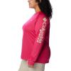 imageColumbia Womens PFG Tidal Tee II Long SleeveCactus Pink Key West Logo
