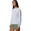 imageColumbia Womens PFG Tidal Tee II Long SleeveCirrus GreyTiki Pink Logo