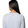 imageColumbia Womens PFG Tidal Tee II Long SleeveCirrus GreyTiki Pink Logo