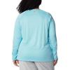imageColumbia Womens PFG Tidal Tee II Long SleeveClear BlueWhite Logo
