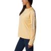 imageColumbia Womens PFG Tidal Tee II Long SleeveCocoa ButterWhite Logo