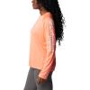 imageColumbia Womens PFG Tidal Tee II Long SleeveCoral GlowWhite Logo