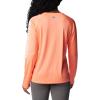 imageColumbia Womens PFG Tidal Tee II Long SleeveCoral GlowWhite Logo