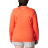 imageColumbia Womens PFG Tidal Tee II Long SleeveCorangeLight Coral Logo