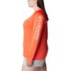 imageColumbia Womens PFG Tidal Tee II Long SleeveCorangeLight Coral Logo