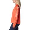 imageColumbia Womens PFG Tidal Tee II Long SleeveCorangeLight Coral Logo