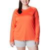 imageColumbia Womens PFG Tidal Tee II Long SleeveCorangeLight Coral Logo