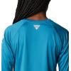 imageColumbia Womens PFG Tidal Tee II Long SleeveDeep MarineLight Lime Logo
