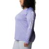 imageColumbia Womens PFG Tidal Tee II Long SleeveFairytaleWhite Logo
