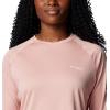 imageColumbia Womens PFG Tidal Tee II Long SleeveFaux PinkWhite Logo