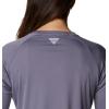 imageColumbia Womens PFG Tidal Tee II Long SleeveGranite PurpleStone Logo