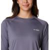 imageColumbia Womens PFG Tidal Tee II Long SleeveGranite PurpleStone Logo