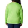 imageColumbia Womens PFG Tidal Tee II Long SleeveGreen MambaWhite Logo