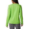 imageColumbia Womens PFG Tidal Tee II Long SleeveGreen MambaWhite Logo