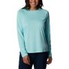 imageColumbia Womens PFG Tidal Tee II Long SleeveGullfoss GreenWhite Logo