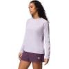 imageColumbia Womens PFG Tidal Tee II Long SleeveLavender PearlHydrangea Logo