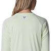 imageColumbia Womens PFG Tidal Tee II Long SleeveLight LimeWhite Logo