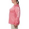 imageColumbia Womens PFG Tidal Tee II Long SleeveLollipopWhite Logo