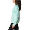 imageColumbia Womens PFG Tidal Tee II Long SleeveMint Cay  Tranquil Teal Logo