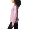 imageColumbia Womens PFG Tidal Tee II Long SleeveMinuetTiki Pink Logo