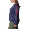 imageColumbia Womens PFG Tidal Tee II Long SleeveNocturnalRed Spark Logo