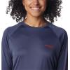imageColumbia Womens PFG Tidal Tee II Long SleeveNocturnalRed Spark Logo