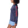 imageColumbia Womens PFG Tidal Tee II Long SleeveNocturnalRed Spark Logo