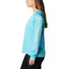 imageColumbia Womens PFG Tidal Tee II Long SleeveOpal BlueKey West Logo