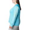 imageColumbia Womens PFG Tidal Tee II Long SleeveOpal BlueKey West Logo