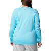 imageColumbia Womens PFG Tidal Tee II Long SleeveOpal BlueKey West Logo